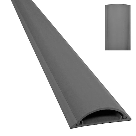 Cable Shield Cord Cover- 4 X 59- Gray
